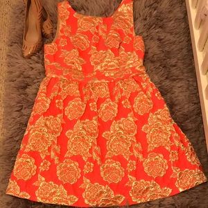 Coral summer dress 👗
